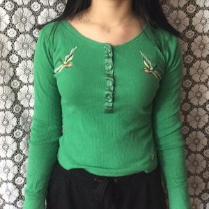Green long sleeve